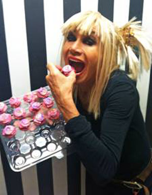 Betsey Johnson Designs Super Cute Cupcakes Fashion Week