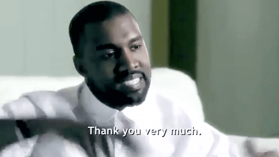Kanye West Tribeca Film Festival Award Acceptance Speech: Watch