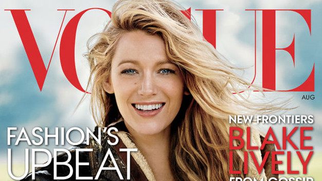 Blake Lively Covers August 2014 Vogue, Is Called Internet Entrepreneur