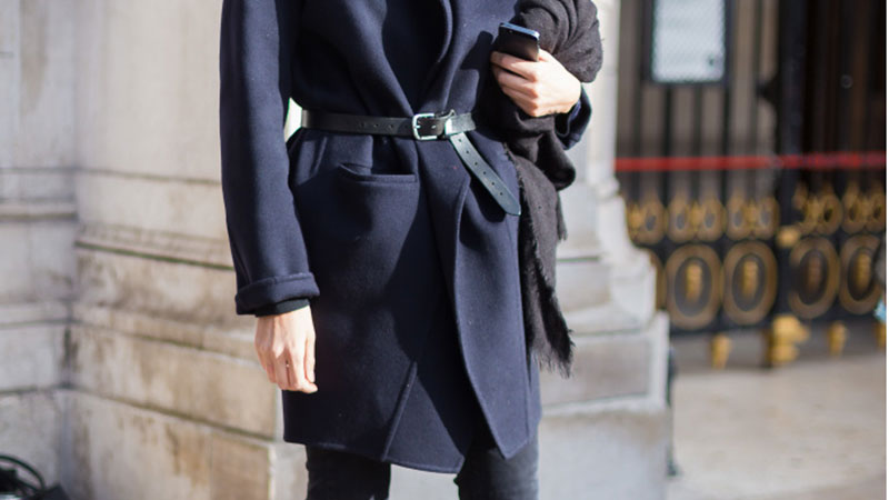 How to Belt Your Coat