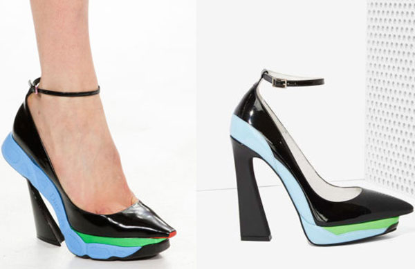 jeffrey campbell's dior copy