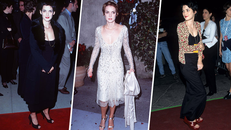 Winona Ryder: Her 12 Best Outfits From the 1990s