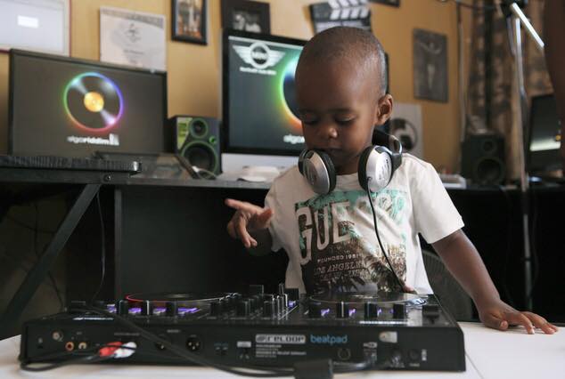2 year old dj aj