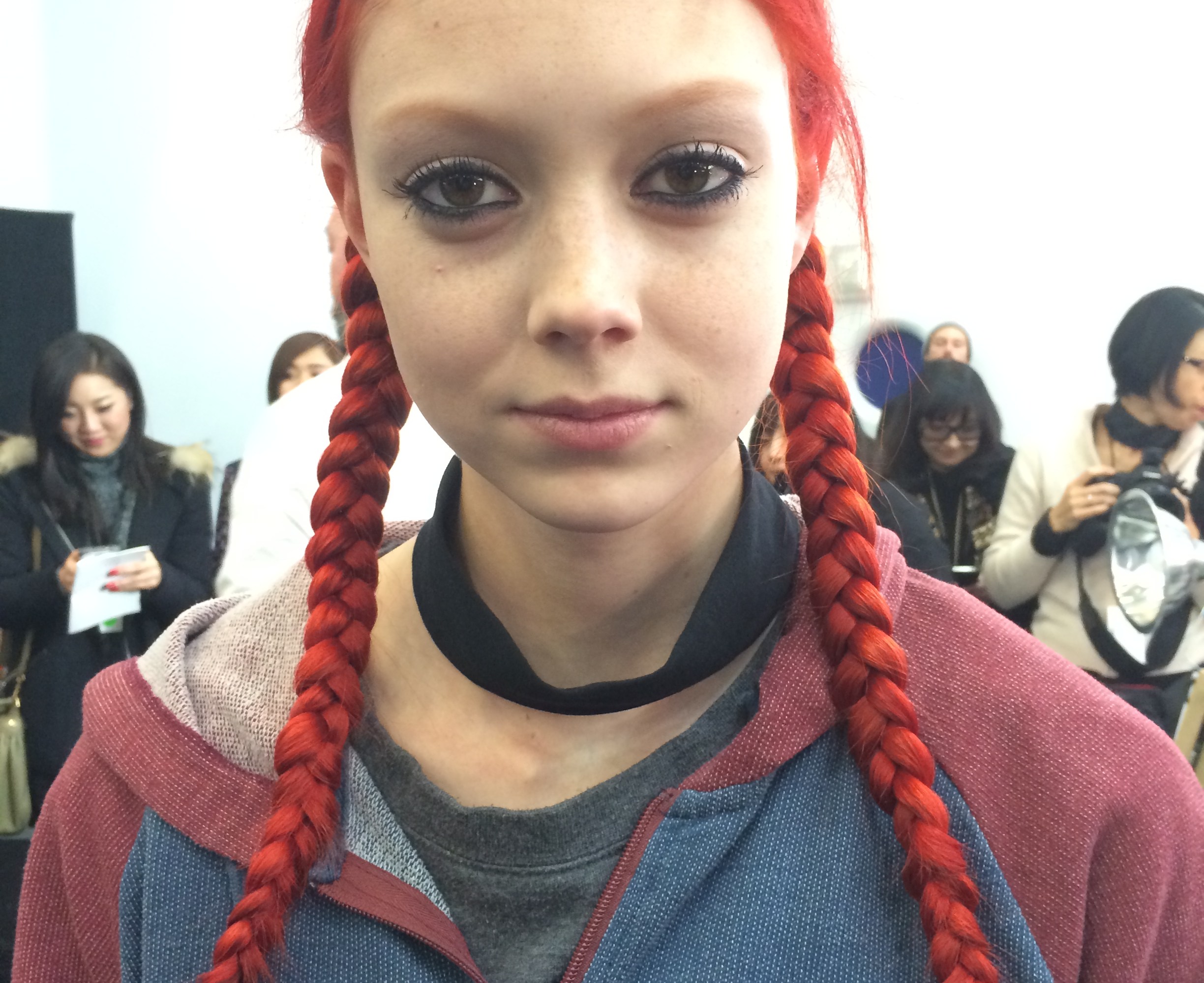 Marc by Marc Jacobs Fall 2014 Hair and Makeup
