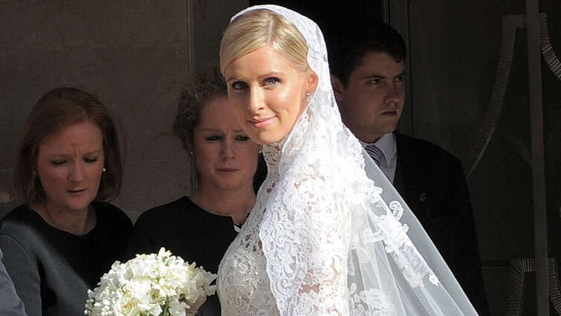 nicky hilton wedding dress