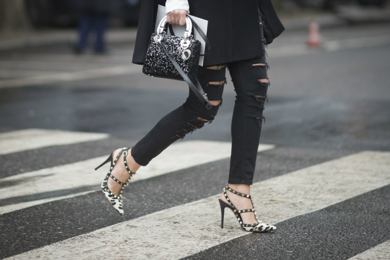 skinny jeans street style