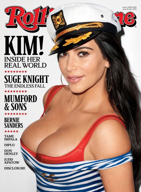 kim k rolling stone cover