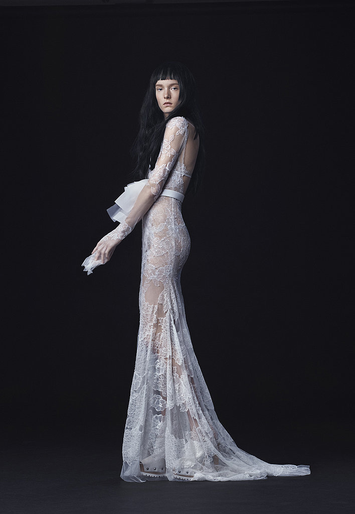 vera wang bridal fall 2016 sheer dress
