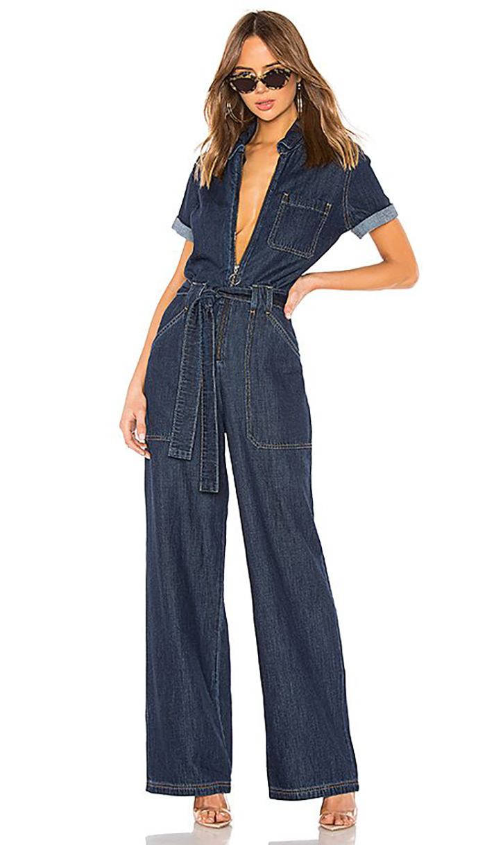 STYLECASTER | Denim Jumpsuits Are a Delightful Addition to Any Summer Wardrobe