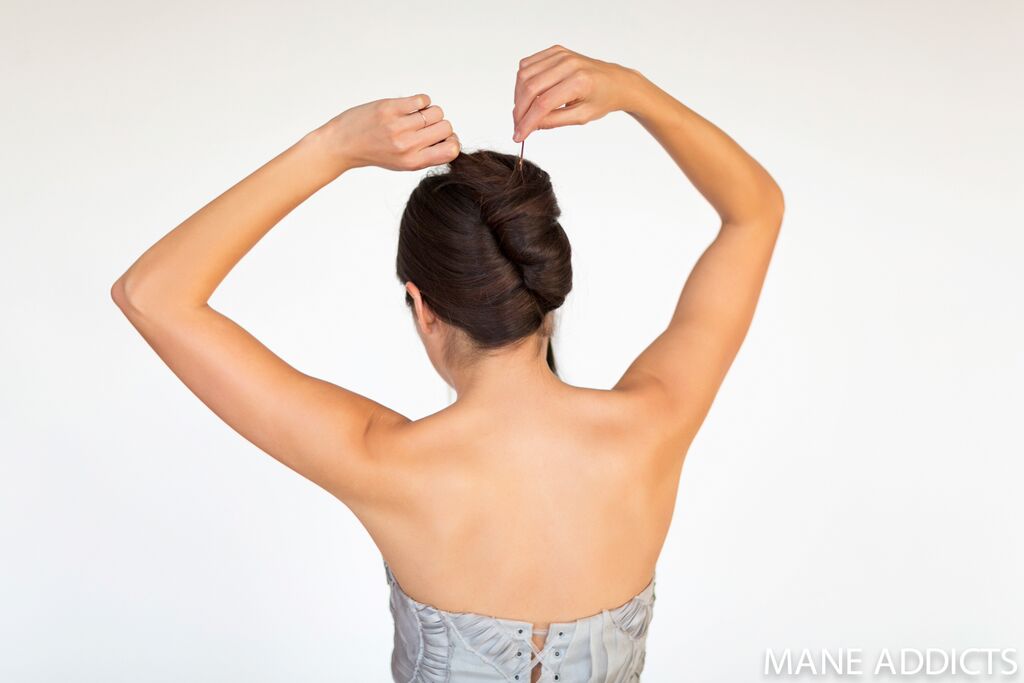 Mane Addicts French twist step 3