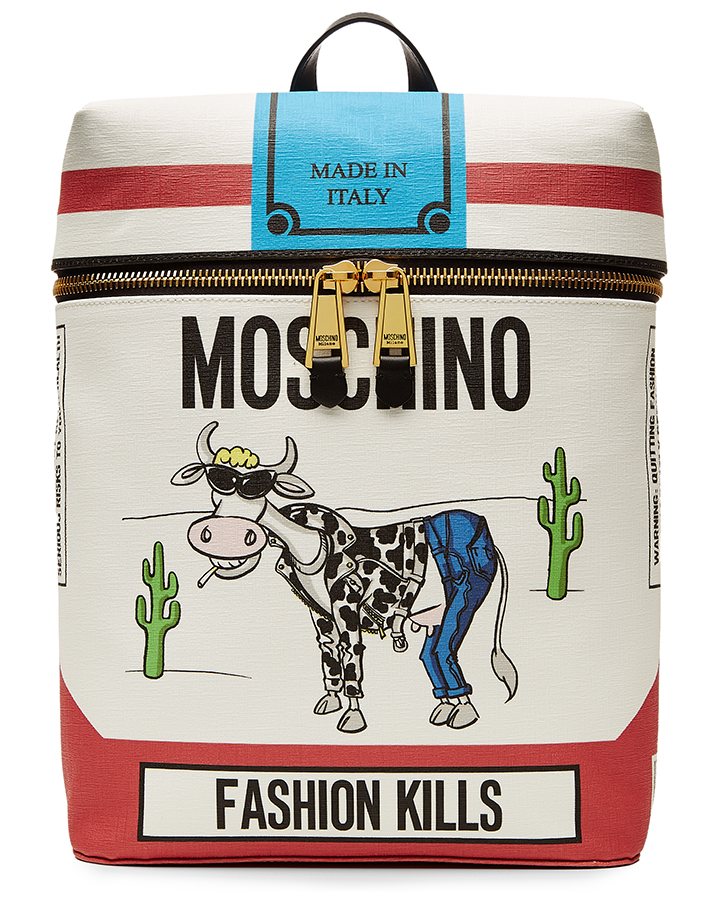 Moschino-Fall-2016-Cigarette-Pack-Backpack