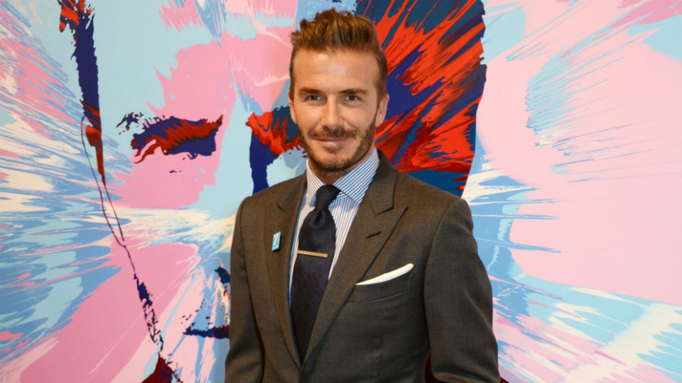 David Beckham Has a Huge Tattoo of 'La Tempête' on His Ankle