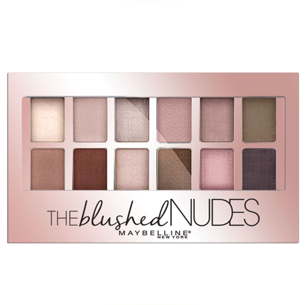 Maybelline Expert Wear Eyeshadow Palette, The Blused Nudes