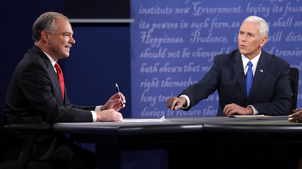 Celebrity Reactions to Last Night's Vice Presidential Debate on Twitter