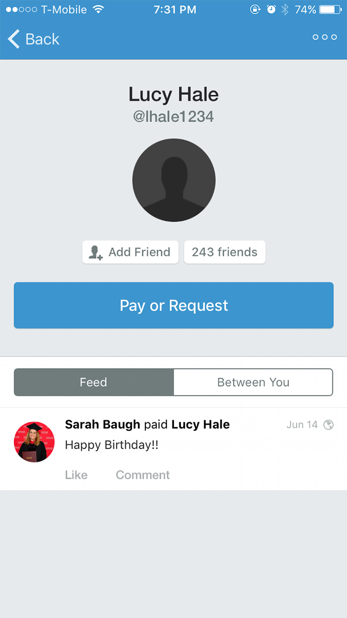 celebrities on venmo