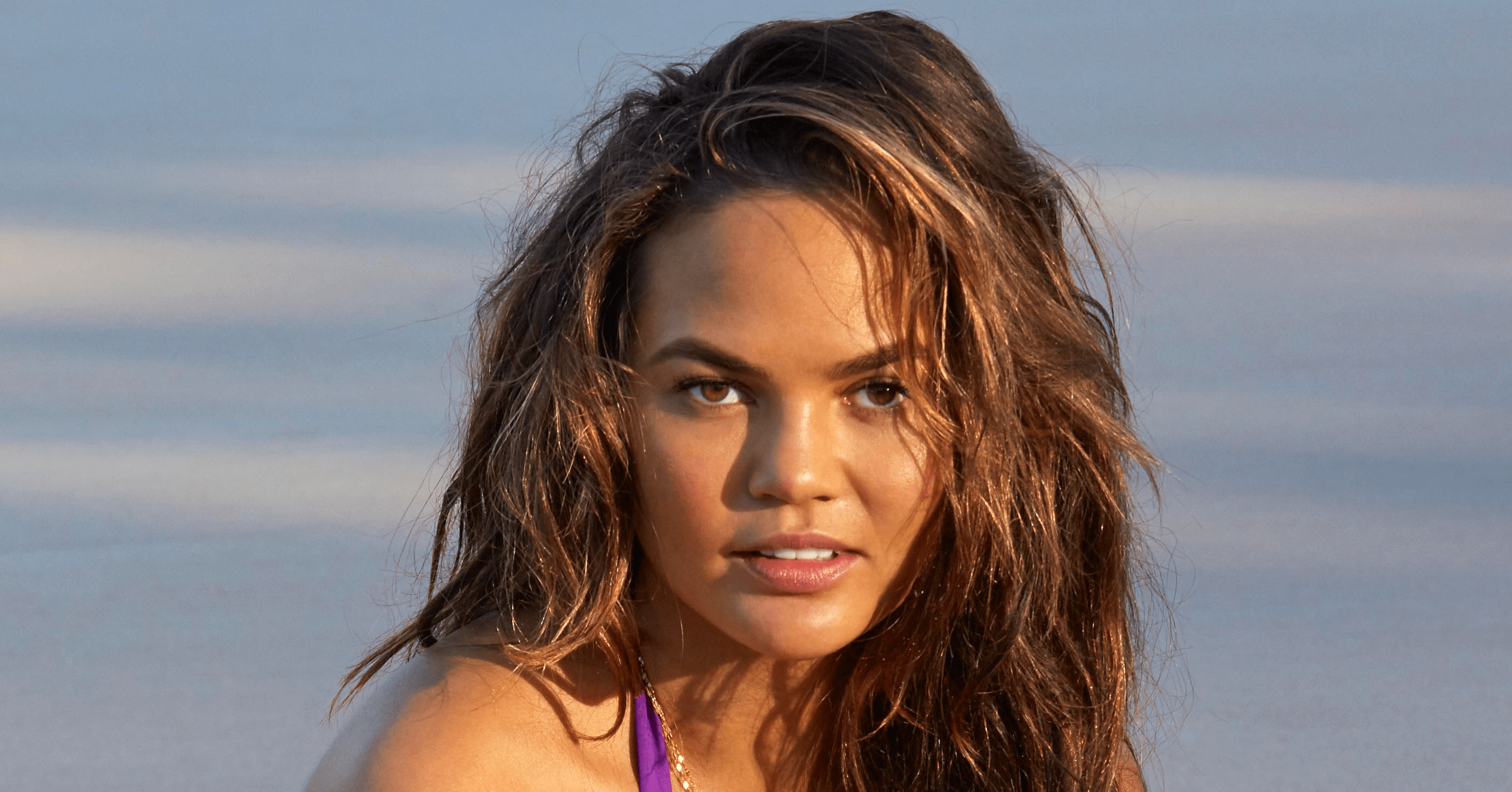 Chrissy Teigen Is Topless for 'Sports Illustrated'