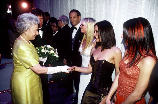Queen Elizabeth Spice Girls