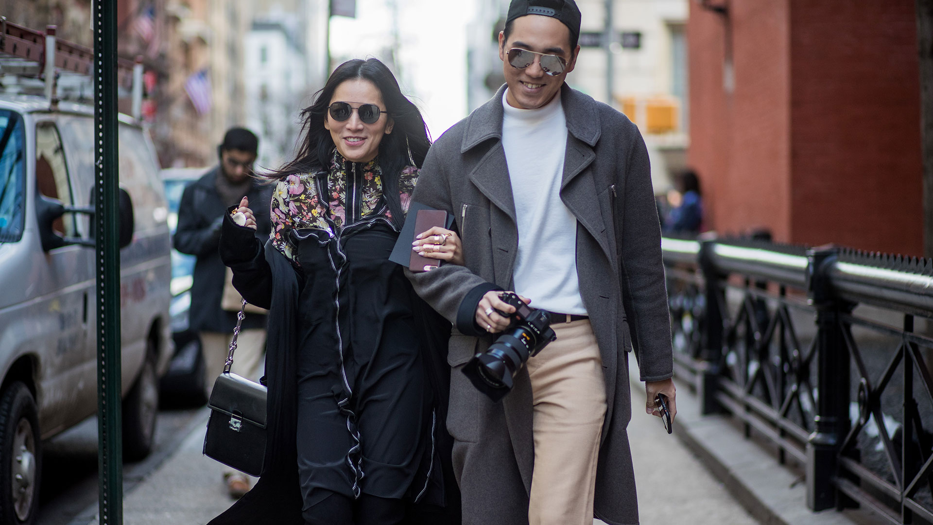 Cute Couple on Street