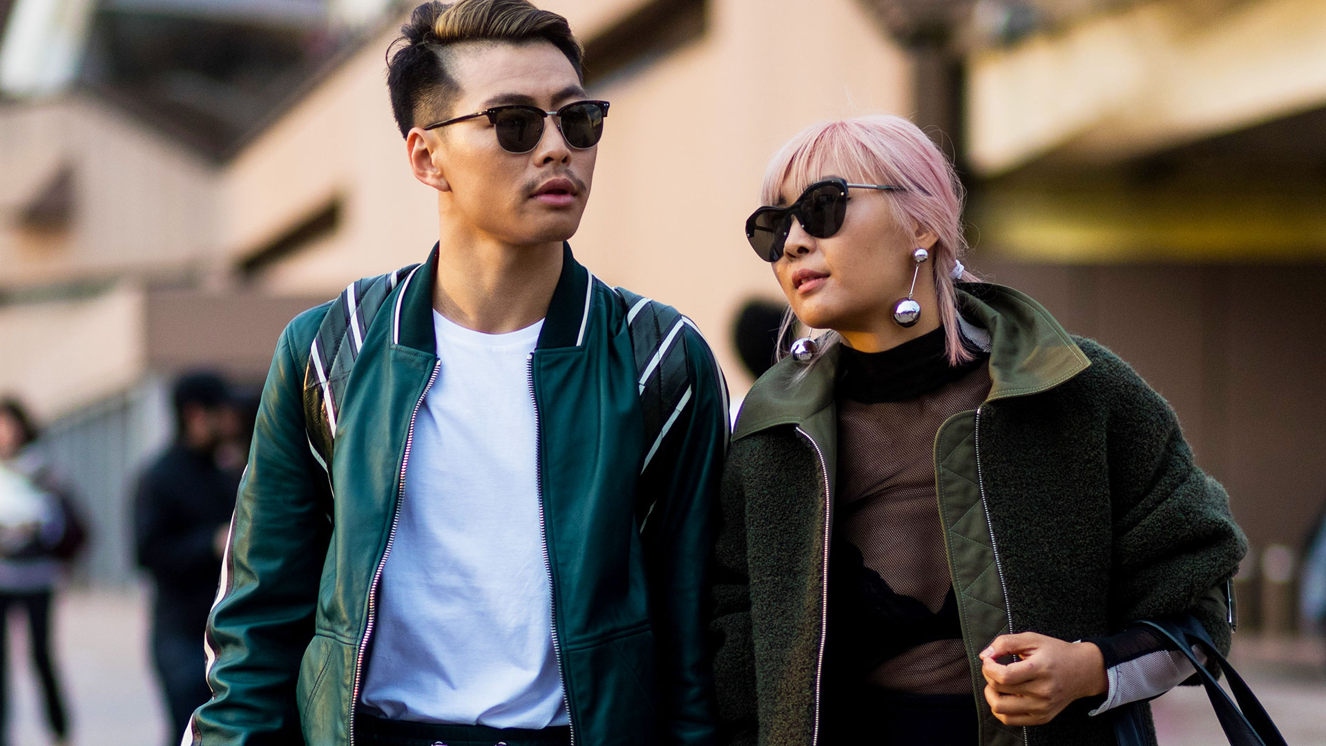 Stylish Asian Couple