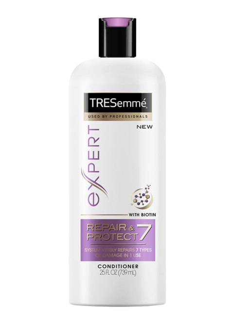 STYLECASTER | Justine Marjan's Favorite Hair Products | TRESemme Leave-In Conditioner