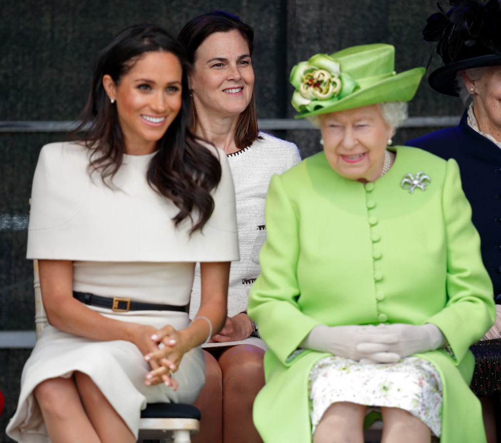 Meghan Markle and Queen Elizabeth