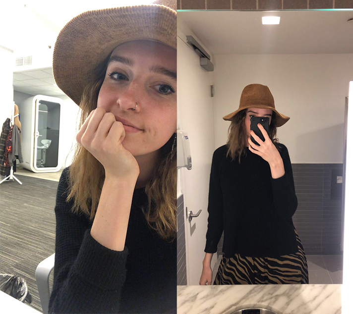 STYLECASTER | Is It Possible to Wear a Hat to the Office Without Feeling Completely Extra?
