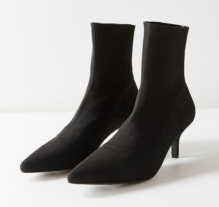 STYLECASTER | Kitten Heel Boots | Gwen Stretch Glove Boot