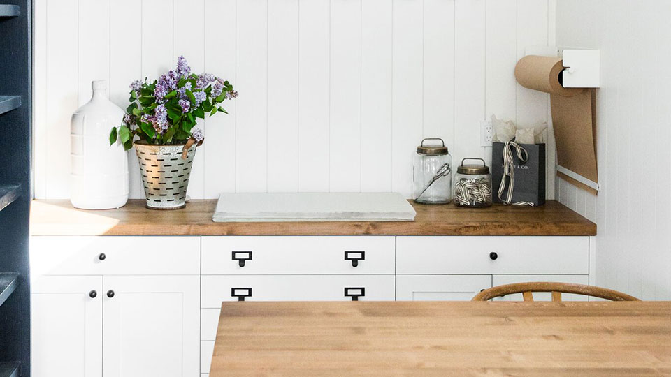 The Secret to Rustic Home Details? Olive Basket Decor