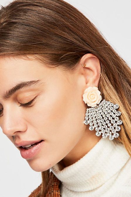 STYLECASTER | Statement Earrings That Look Good With a Cocktail Dress & Even Better With a Jeans & Tee
