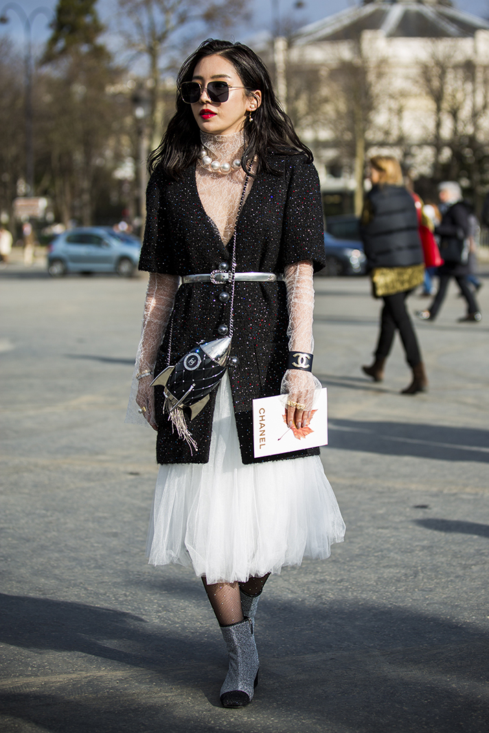 STYLECASTER | 17 Genuinely Edgy Ways to Wear Tulle | How To Style Tulle
