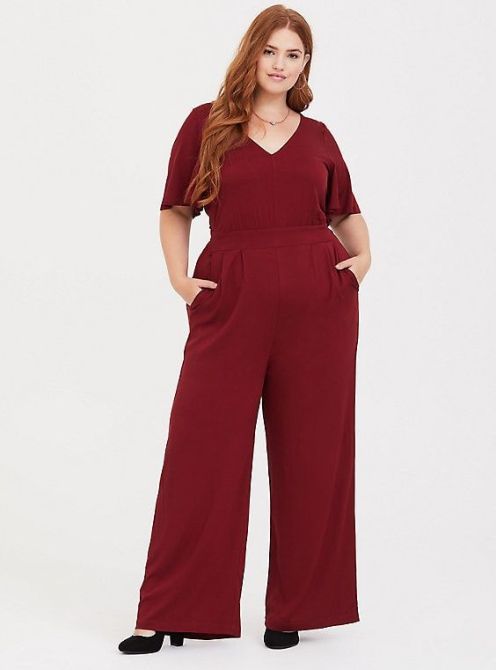 STYLECASTER | Plus-Size Winter Jumpsuits