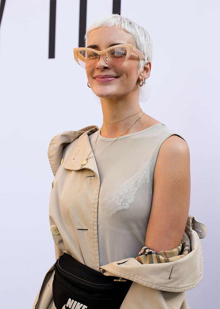 Blonde Hair-Street Style 