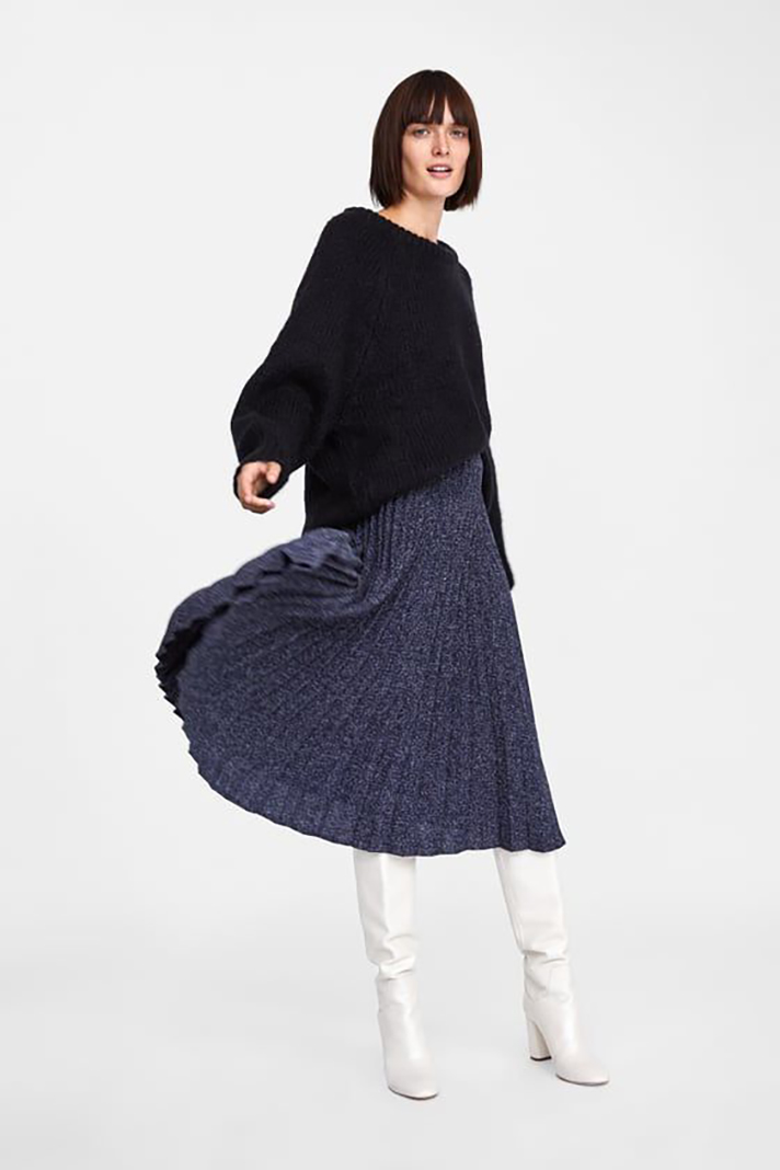 STYLECASTER | Chic Winter Skirts to Cozy Up in, ASAP