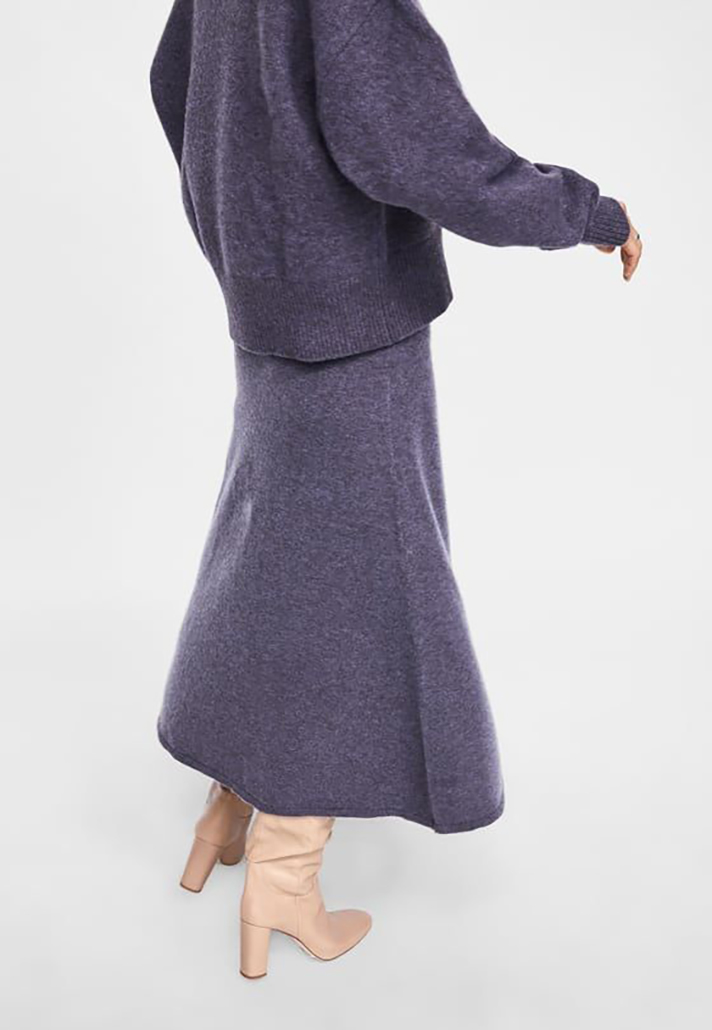 STYLECASTER | Chic Winter Skirts to Cozy Up in, ASAP