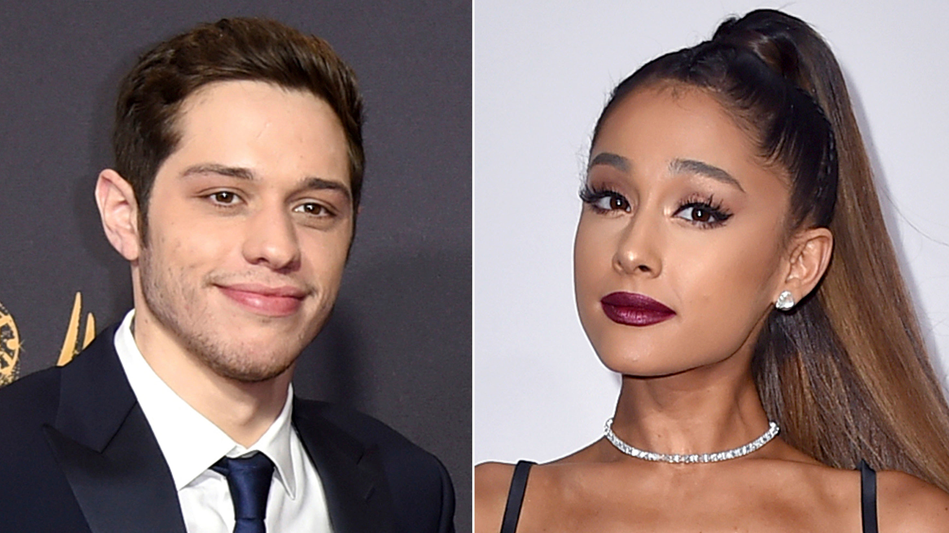 Ariana Grande and Pete Davidson