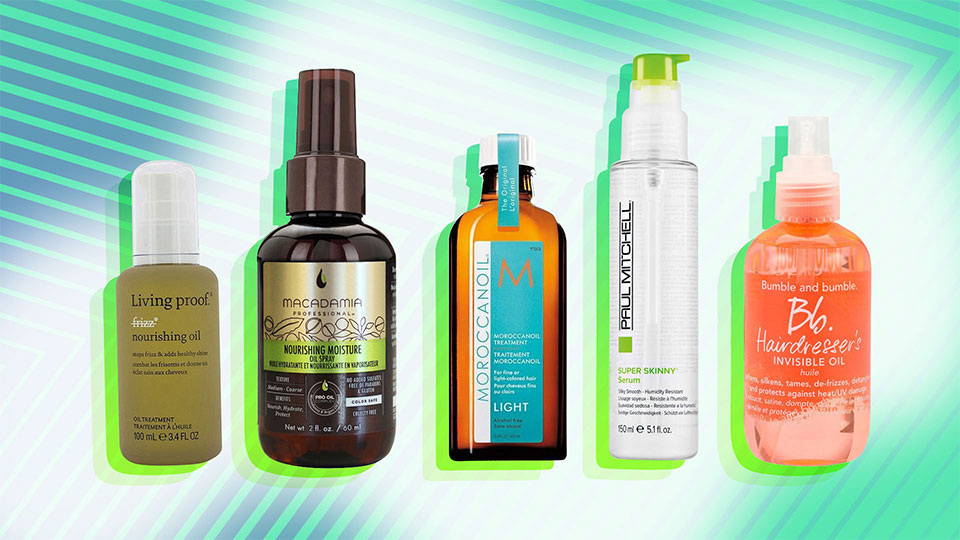 Hair Oils for Wet Hair Look.