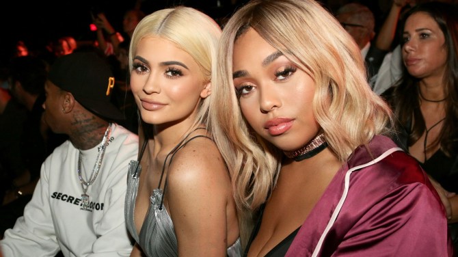 Jordyn Woods and Kylie Jenner