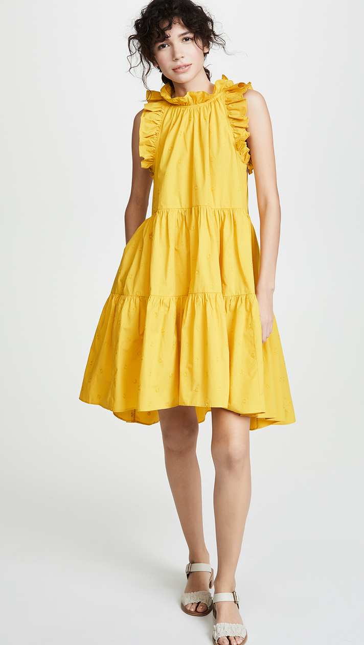STYLECASTER | Yellow Bridesmaid Dresses Are Statement-Making Without Looking Over-the-Top