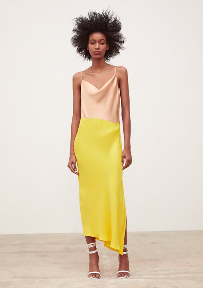 STYLECASTER | Yellow Bridesmaid Dresses Are Statement-Making Without Looking Over-the-Top