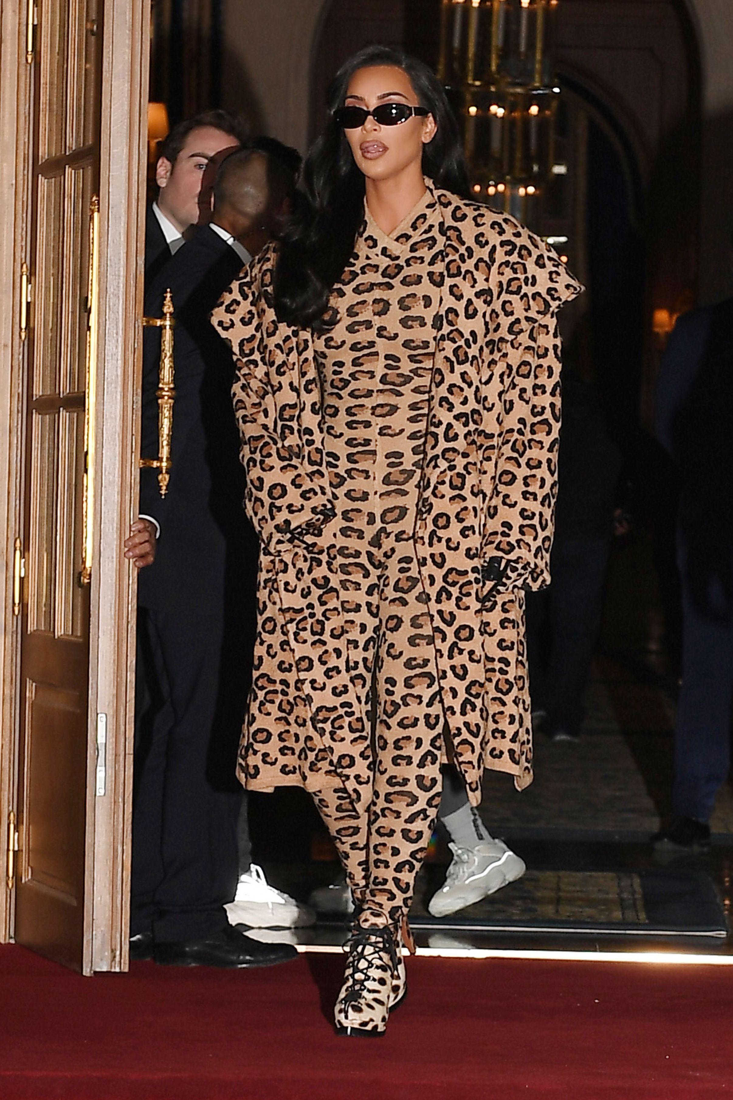 STYLECASTER | Kim Kardashian PFW