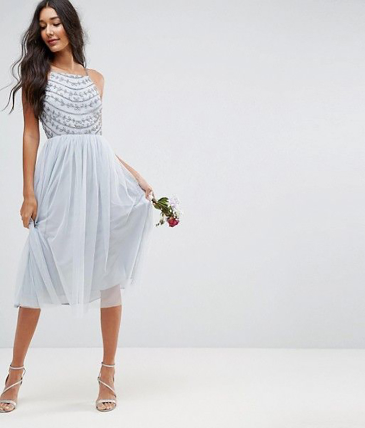 STYLECASTER | Beaded Bridesmaid Dresses So Cute You'll Want Them All