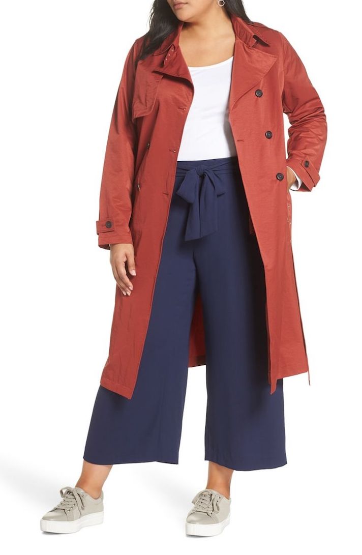 STYLECASTER | Plus Size Spring Coats