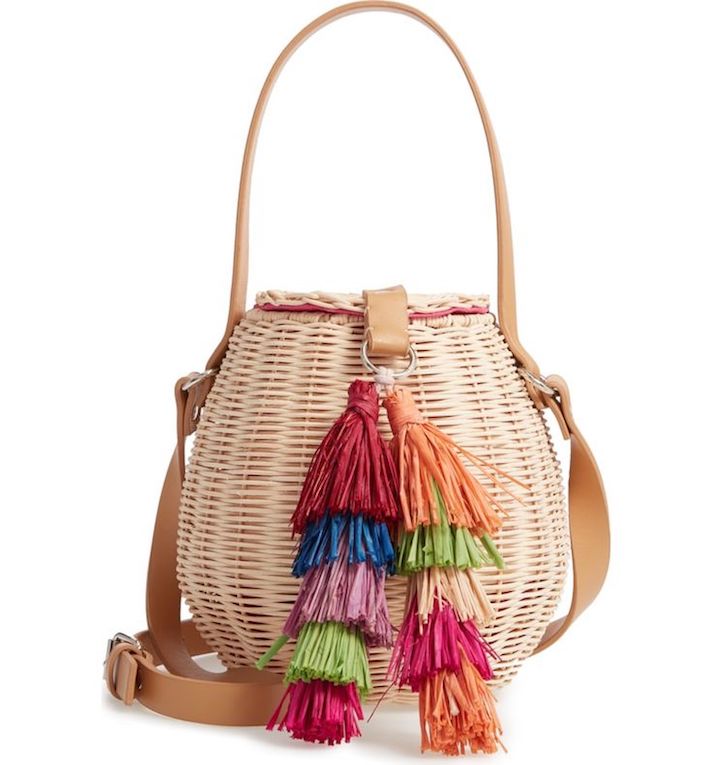 STYLECASTER | Maximalist Straw Bags