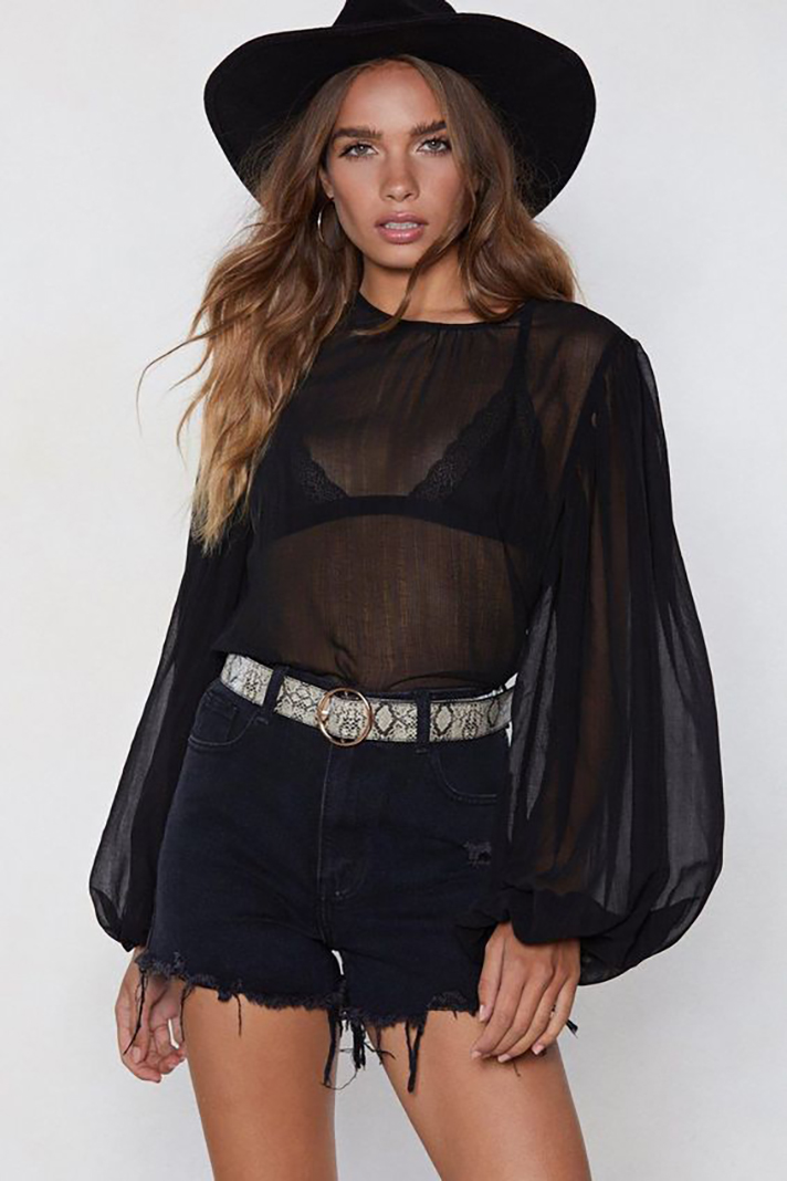 STYLECASTER | All-Sheer-Everything Is the Move This Season