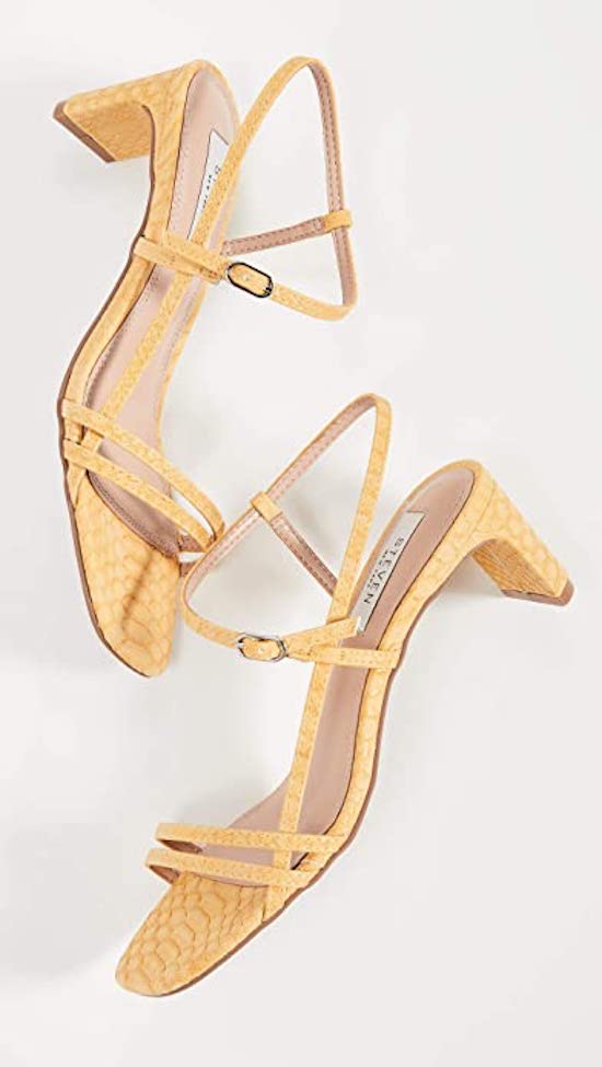 STEVEN Steve Madden Strappy Spring Heel