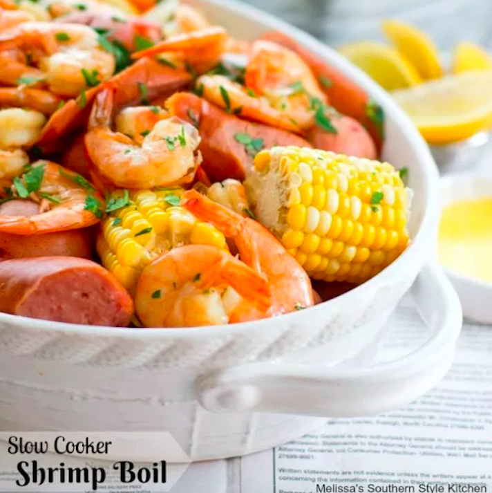 STYLECASTER | 17 Healthy Slow-Cooker Recipes to Add to Your Summer Arsenal | Shrimp Boil