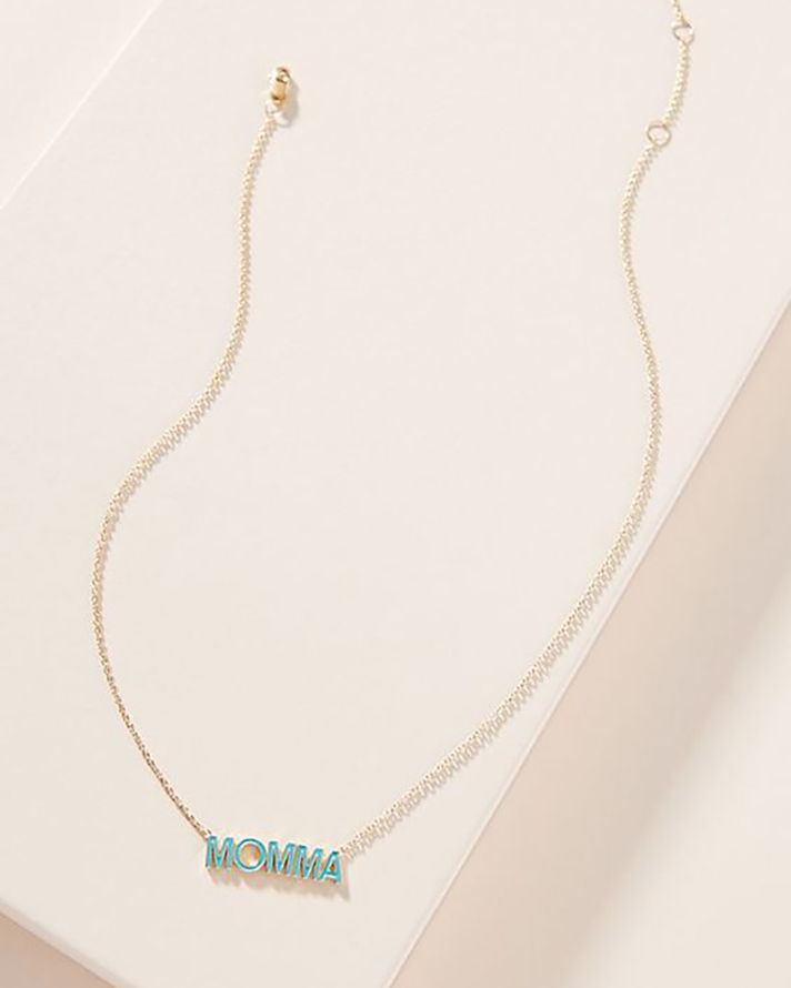 STYLECASTER | Word and Name Jewelry Is Having a Moment, Because Carrie Bradshaw Is a Forever Fashion Icon