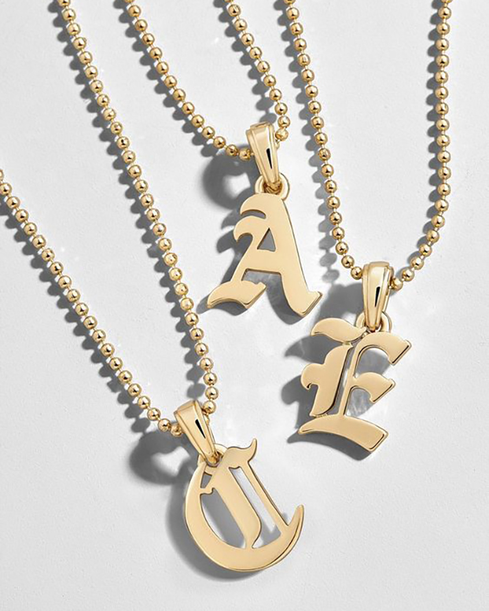 STYLECASTER | Word and Name Jewelry Is Having a Moment, Because Carrie Bradshaw Is a Forever Fashion Icon