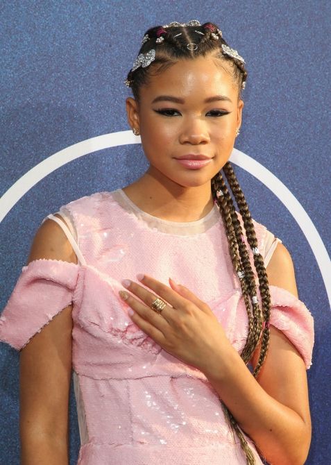 storm reid hair