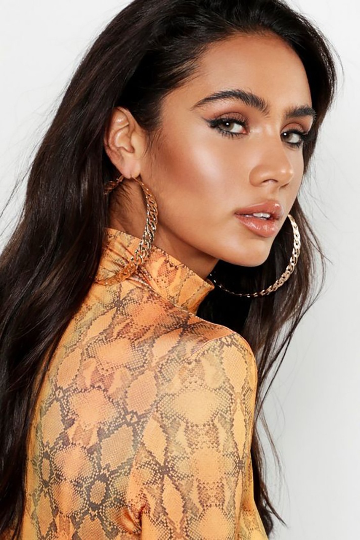 STYLECASTER | Hoop Earrings So Truly Massive You Could Probably Fit Your Head Through Them